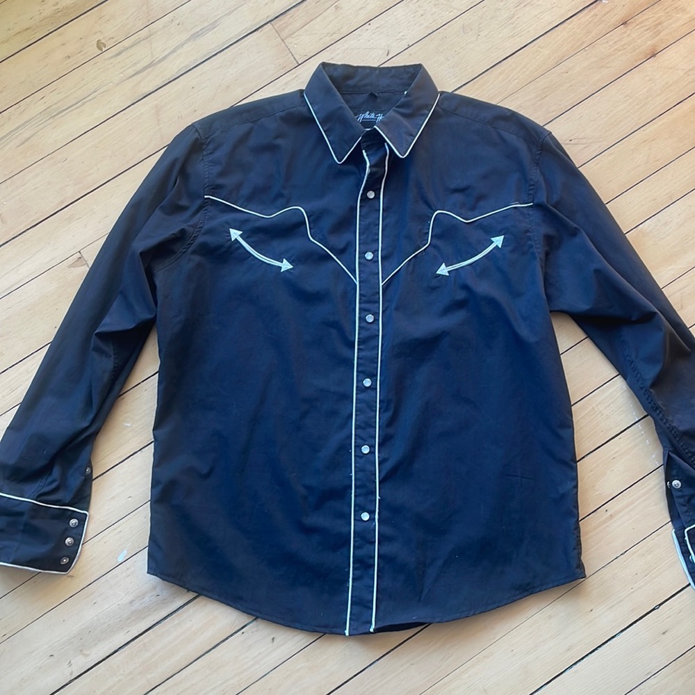 Vintage Western Cowboy Shirt